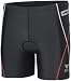 TYR Multisport Men's Splice 5 Inch Race Short, Black, Extra Large