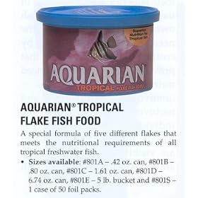 Aquarian Tropical Flake - 6.74 oz. by MARS FISHCARE NORTH AMERICA