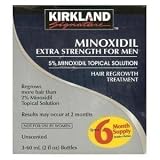 Kirkland Minoxidil 5% Extra Strength Hair Regrowth for Men, 6 Month Supply