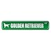 golden_retriever36golden retriever - GOLDEN RETRIEVER ST STREET SIGN DOG