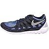 Nike Women's Wmns Free 5.0 Print, OBSIDIAN/REFLECT SILVER-FLASH LIME