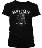 Boxer Juniors T-shirt, Property Of Paw State, Canine Athletic Dept. Juniors Shirt