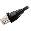 50' Snagless Molded Boot Cat5e Patch Cable - Black