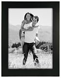 Linear Black Picture Frame 6x8"