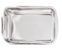 Fox Run Stainless Steel Roasting Pan, 10 Inch x 14.5 Inch