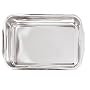 Fox Run Stainless Steel Roasting Pan, 10 Inch x 14.5 Inch