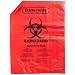 Bel-Art 131641419 Polypropylene Red Biohazard Waste Disposal Bag, 2-4 Gallon Capacity, 14" Width x 19" Height x 1.5 mil Thick (Box of 200)