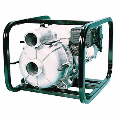 Gorman Rupp Trash Pump  18,000 GPH, 5.5 HP, 3in, Model# 3S5-HR