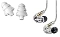 Shure SE215-CL Sound Isolating In Ear Stereo Earphones (Clear) with 3 Pairs of Triple Flange Sleeves for Better Sound Isolation