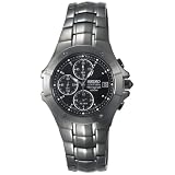 Seiko Mens SNAC41 Coutura Alarm Chronograph Watch by Seiko