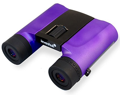 Levenhuk Rainbow 8x25 Amethyst Binoculars roof prism 8x fogproof waterproof with accessory kit