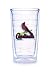 Tervis Tumbler St. Louis Cardinals 16-Ounce Double Wall Insulated Tumbler, Set of 4