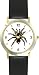 Spider - Tarantula Insect - Animal - WATCHBUDDY&Acirc;&reg; DELUXE TWO-TONE THEME WATCH - Arabic Numbers - Black Leather Strap-Size-Children's Size-Small ( Boy's Size & Girl's Size )