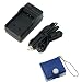 GTMax NB-11L Battery Charger with Car Adapter + Memory Card Case for Canon PowerShot ELPH 130 IS, A2600, A2300, A2400 IS, A3400 IS, A4000 IS, ELPH 320 HS, ELPH 110 HS Digital Cameras