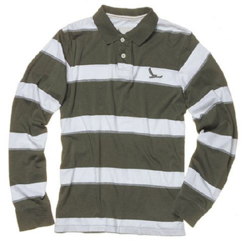 Rocklin Rugbyshirt Männer, oliv