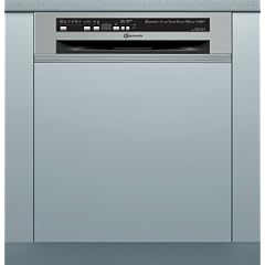 Bauknecht GSI 6140 ET A+ IN Teilintegrierter Geschirrsp�ler / A+ A / 6 L /  1.05 kWh / 59.7 cm / Edelstahl / Steam-Technologie / Sensor+ Programm / MultiZone