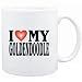 Mug White " I LOVE Goldendoodle " Dogs