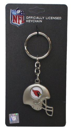 Arizona Cardinals - NFL Silver Helmet Keychain