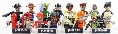 Bundle of 8 Items - Kre-o Cityville Invasion Complete Set