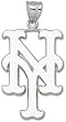 New York Mets "Ny" Giant Charm/Pendant