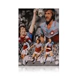 Billy Bonds signed West Ham photo - Captain Bonds