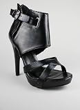 Strappy Shield Heel