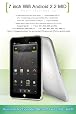 7 inch Android 2.2 Resistive Touchscreen Tablet PC Google 3G WiFi MID 4GB capactiy (Silver color) picture