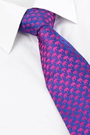 Collezione Sartorial Pure Silk Elephant Print Tie