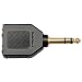 Gold Dual Headphone Plug Adapter