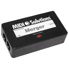 MIDI Solutions Merger 2 Input MIDI Merger
