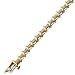 14kt Yellow Gold Contemporary Diamond Tennis Bracelet