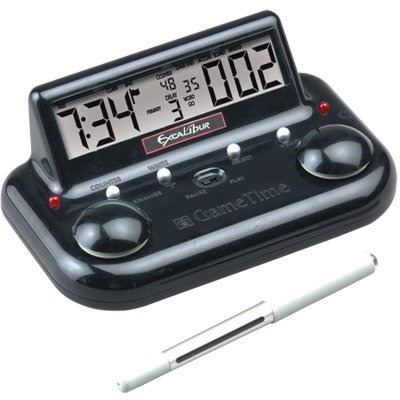 Childrens Toyshop  Toys : EXCALIBUR 750GT-2 USA CHESS FEDERATION CHESS & GAME TIME CLOCK