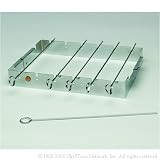 Chrome Kabob Rack by Outset, with 6 Skewers