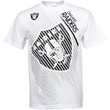 Oakland Raiders Lined Up White T-Shirt