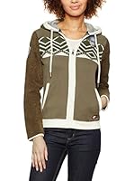 Napapijri Sudadera con Cierre Billindri (Verde Militar)