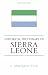 Historical Dictionary of Sierra Leone (Historical Dictionaries of Africa)