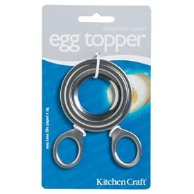 Kitchen Craft Stainless Steel Egg Topper