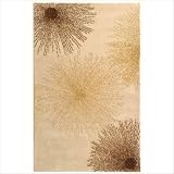 4X6 Beige Contemporary Wool Handmade Soho SOH712 Modern Area Rug 4X6 Beige Contemporary Wool Handmade Soho SOH712 Modern Area Rug