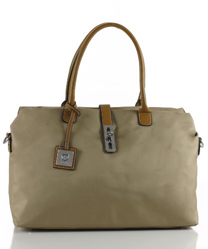 Noble Mount Oversized ‘Arizzo’ Handbag – Tan