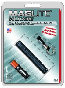 Solitaire Flashlight AAA Solitaire Presentation Blk