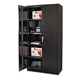 Alera 85109 36 by 18 by 72-Inch Quick-Assemble High Cabinet with 5 Shelves  ....