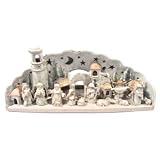 Porcelain Bethleham Nativity Scene