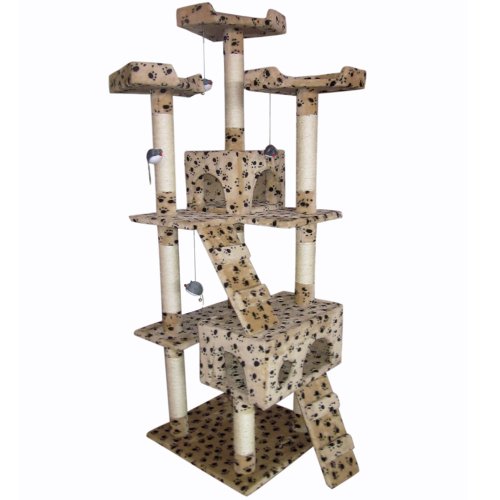marilynmuehlbach894 XXL Multi Level Cat Scratcher Cat Tree Activity Centre Scratching Post