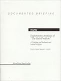 Exploratory Analysis of the Halt Problem: A Briefing on Methods and Initial Insights (Documented Briefing / Rand)
