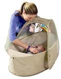 Samsonite Pop-Up Travel Cot - colour, Cafe Crerme