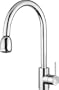 Aqua Brass Faucets 3303 N Aquabrass Menu Single Lever Kitchen Faucet Brushed Nickel