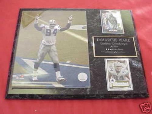 Cowboys DeMarcus Ware 2 Card Collector Plaque