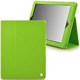 CaseCrown Bold Standby Case (Green) for the new iPad & iPad 2 (Built-in magnet for sleep / wake feature)