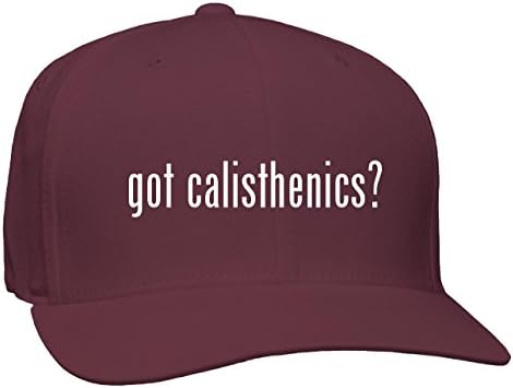 got calisthenics? - Adult Baseball Cap Hat, Maroon, Small/Medium