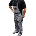 Stabile Arbeits- und Handwerker Latzhose Grau Gr. 25-102